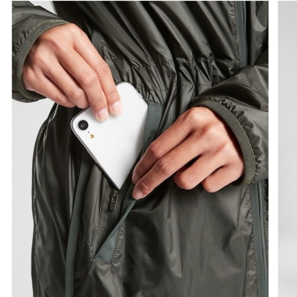 Athleta Women’s Summit Primaloft Shell Jacket Oli… - image 5